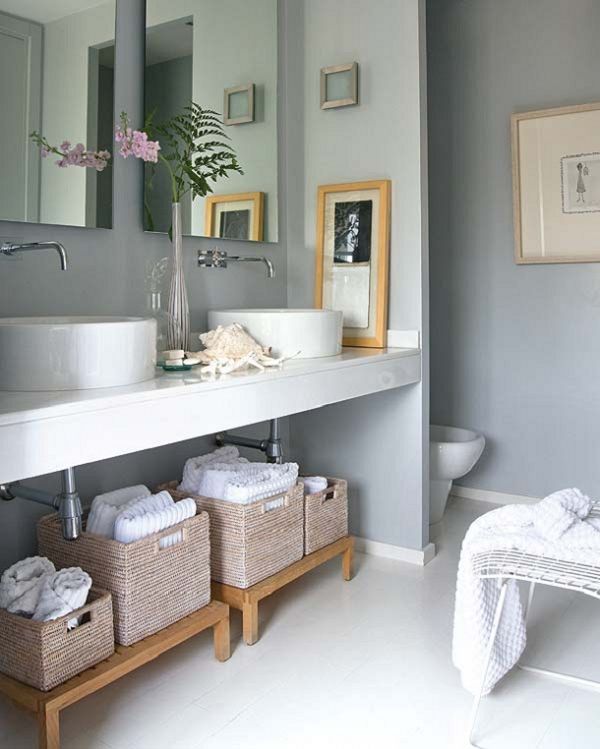 ideias de organização para armário de banheiro