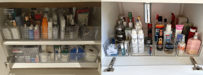 dicas de organizacao para o banheiro