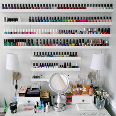 Como Criar um Amostruário de Esmaltes Atraente e Funcional