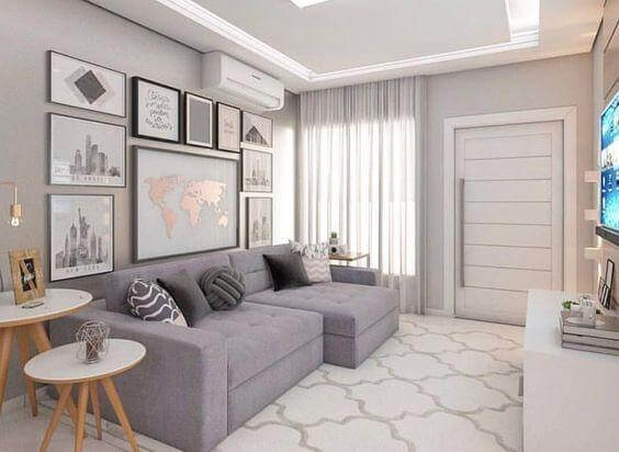 decoração inteligente para espaços reduzidos