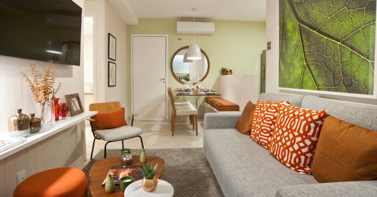 decoração inteligente para espaços reduzidos