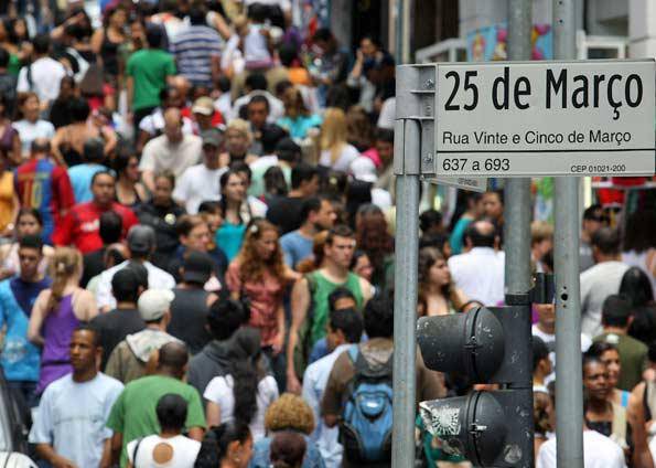 melhores lojas da Rua 25 de Março