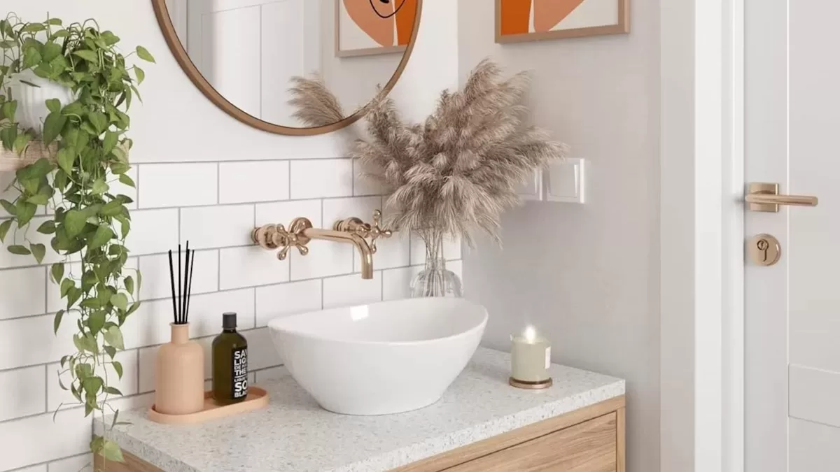 Móveis planejados para banheiros em L: aproveitando cada canto