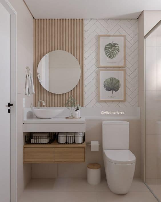 Pias de canto e nichos: maximizando o espaço em banheiros compactos