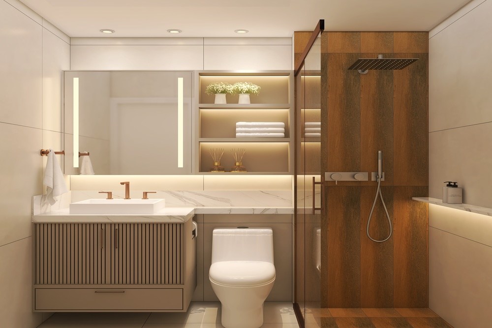 Guia Completo de Iluminação para Banheiros Compactos