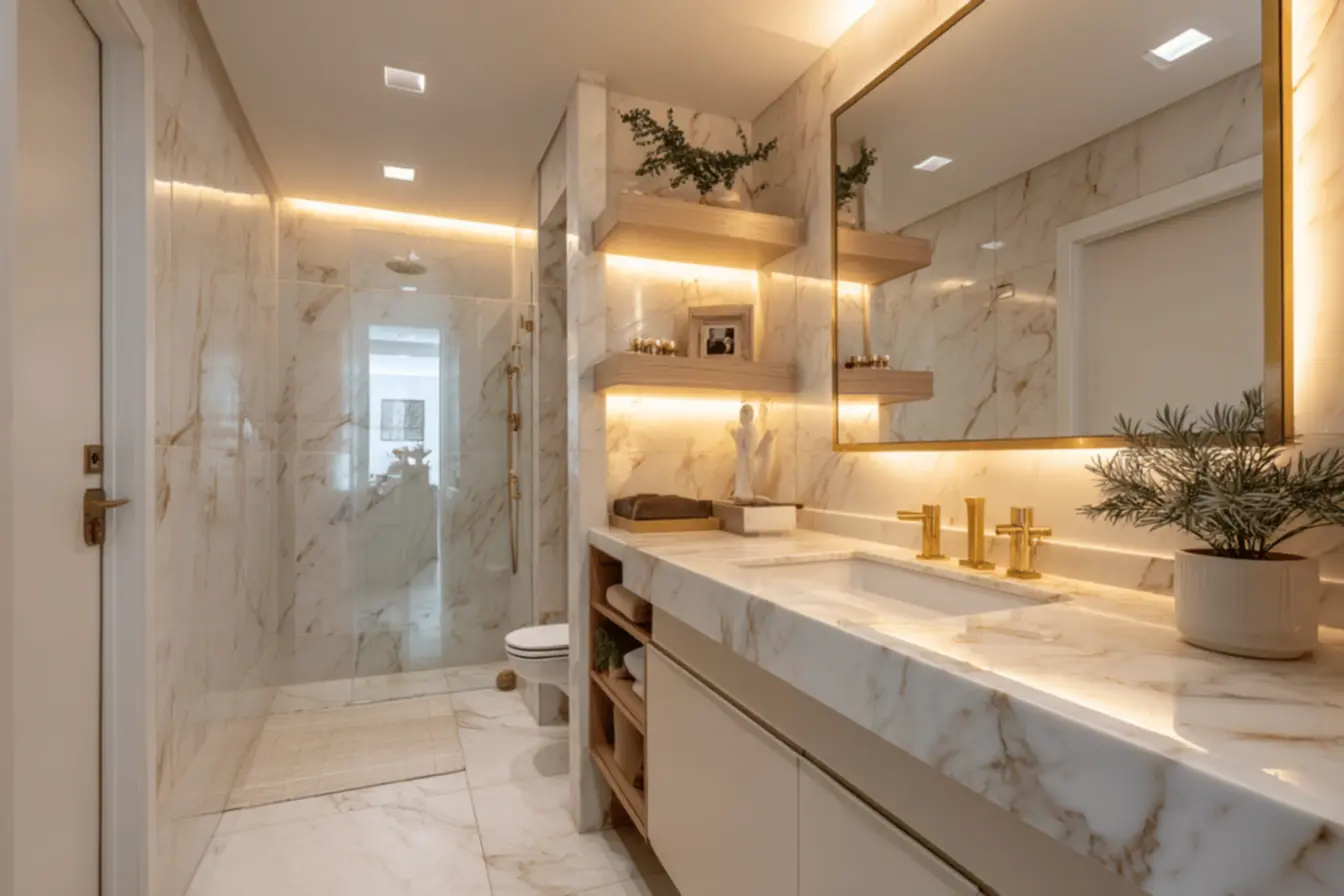 Como Escolher o Espelho Perfeito para Banheiros Pequenos