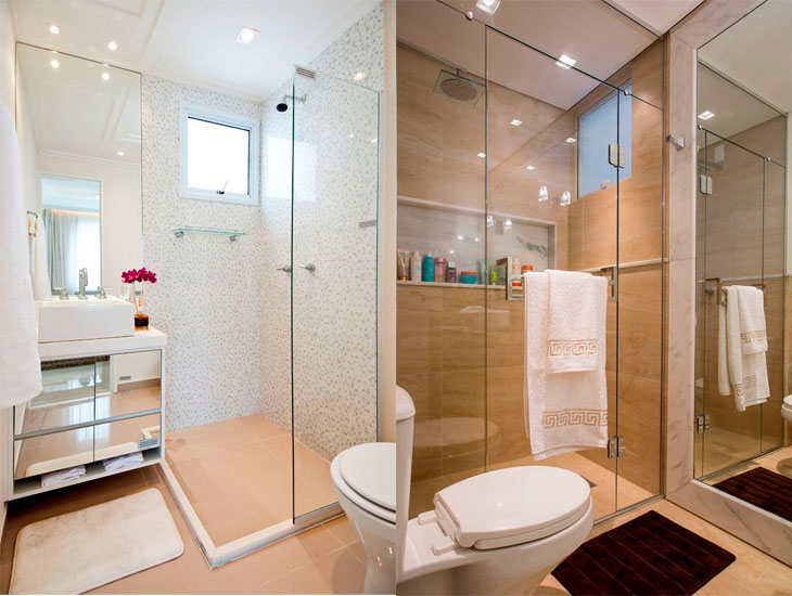 dicas para decorar banheiro em l pequeno 2