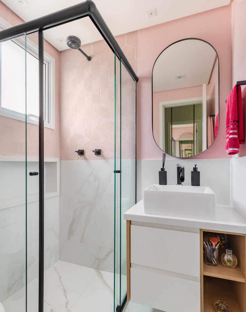 dicas para decorar banheiro em l pequeno