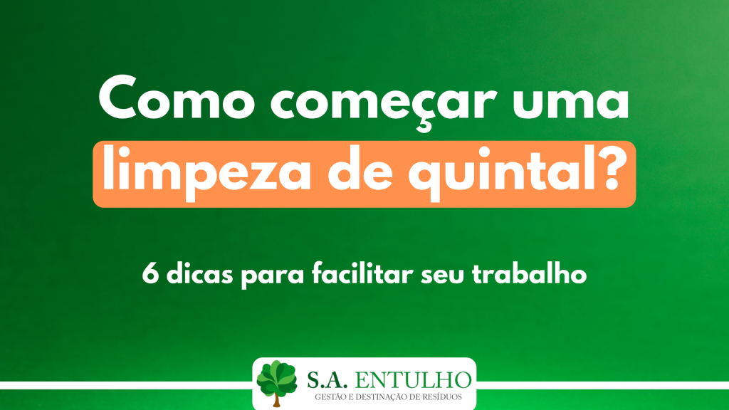 como limpar quintal encardido com produtos caseiros