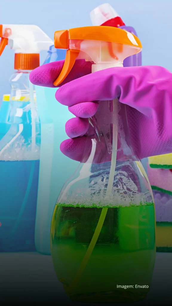 limpeza de quintal com vinagre e bicarbonato