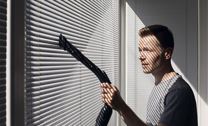 dicas para limpar persianas