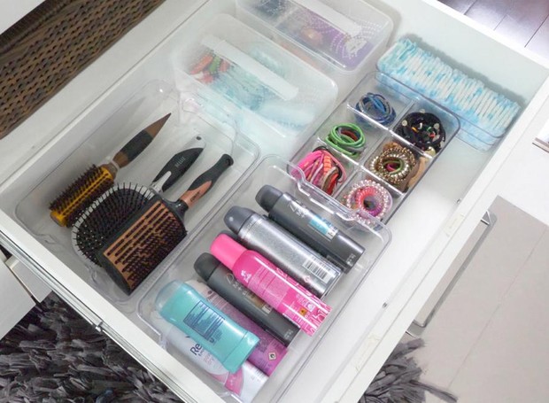 dicas de organização para armário de banheiro