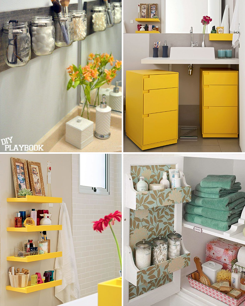 dicas para organizar armario de banheiro