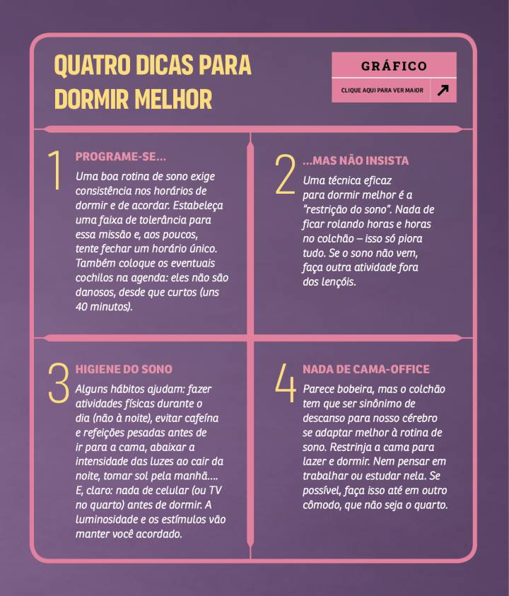 dicas para dormir melhor rapidamente