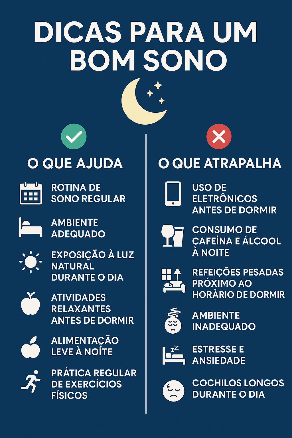 dicas para dormir melhor rapidamente