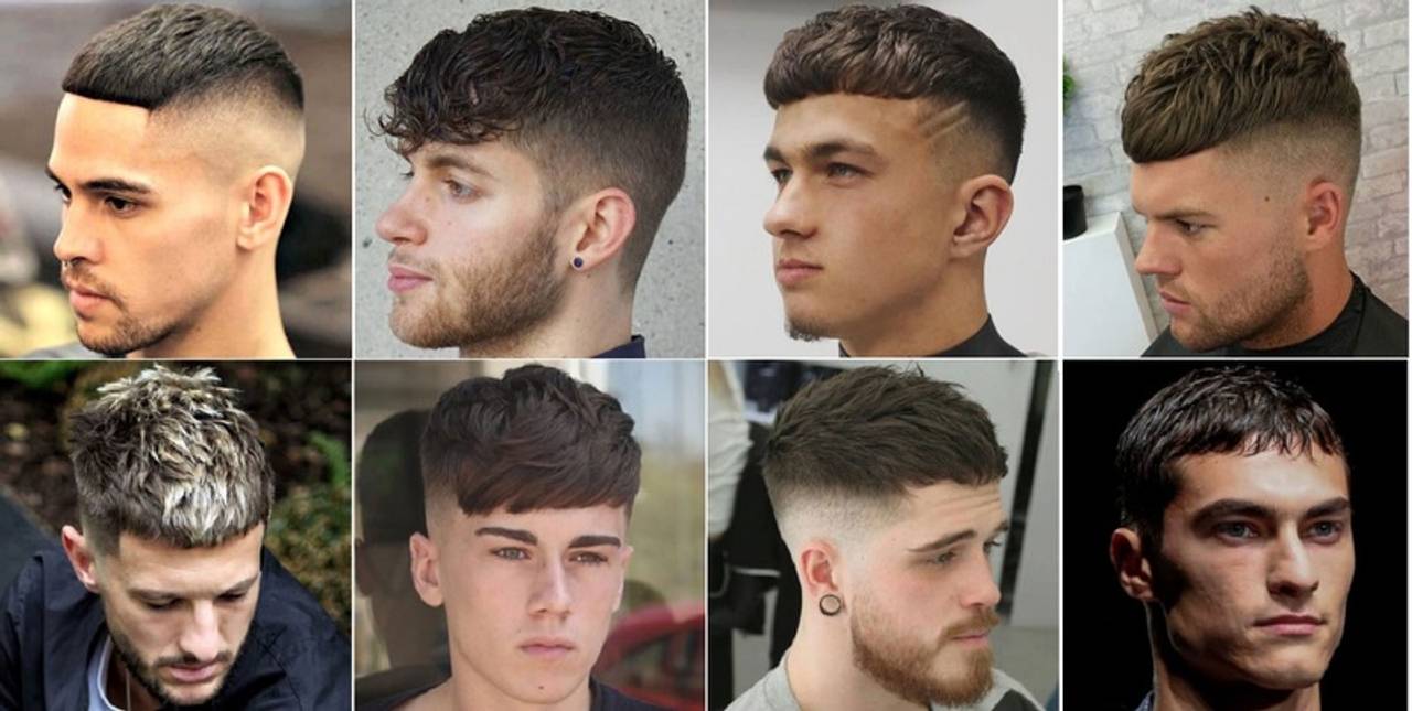 melhores french crop para cada tipo de rosto