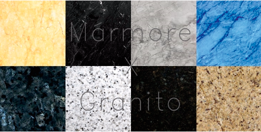 diferenca entre granito e marmore para bancada de banheiro