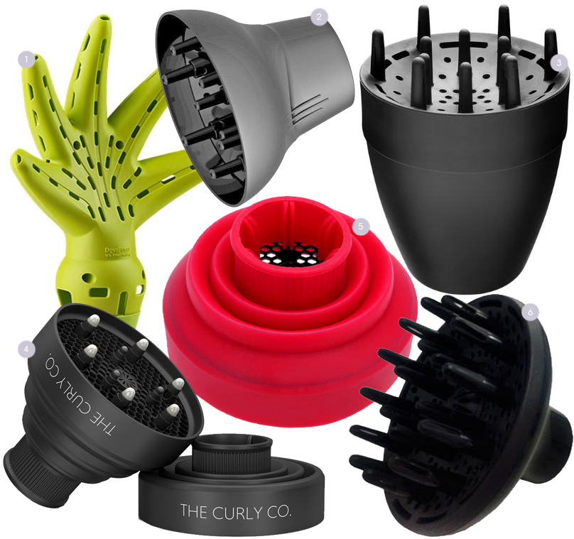 tipos de difusores para cabelo cacheado