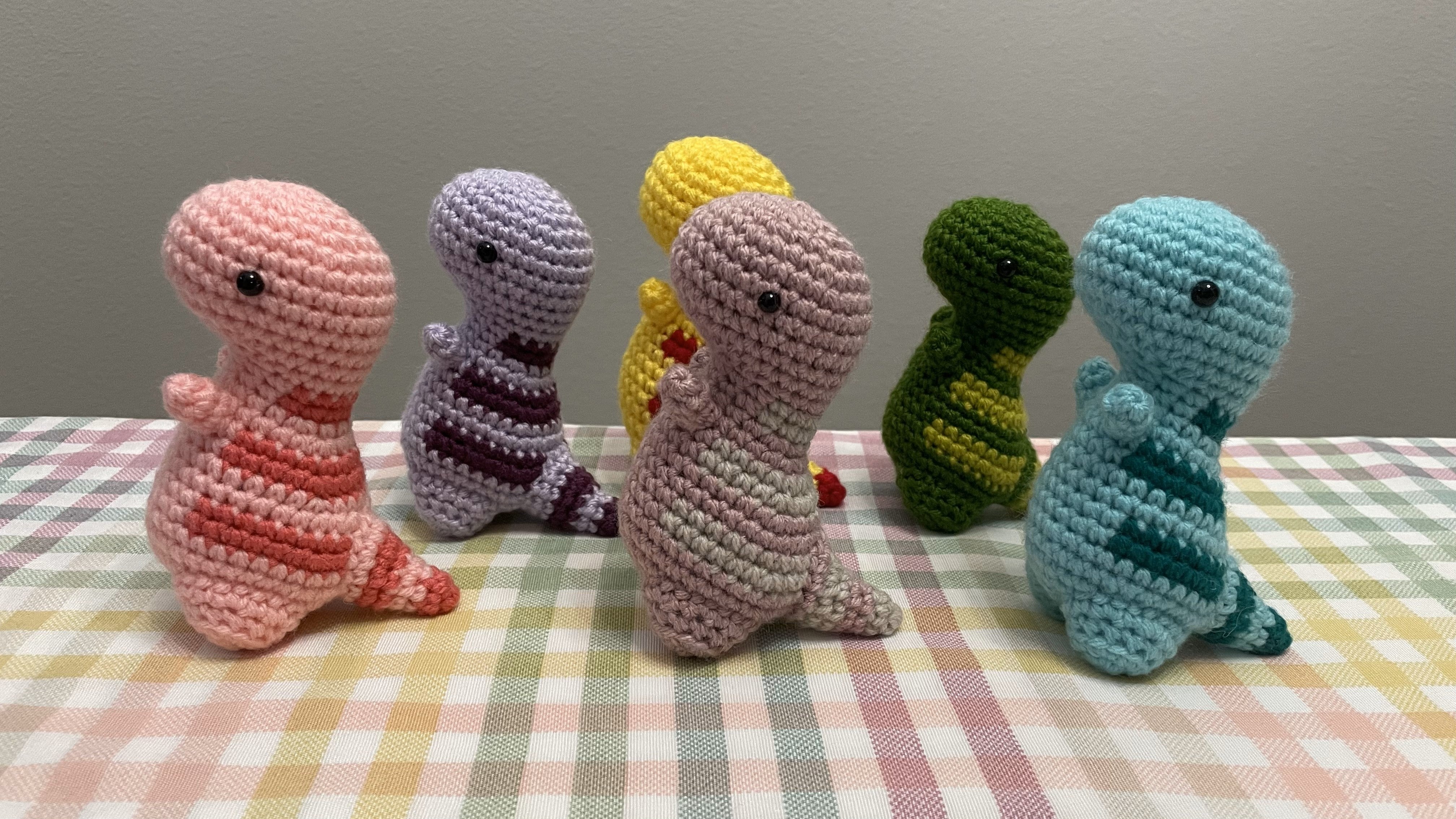 dino amigurumi