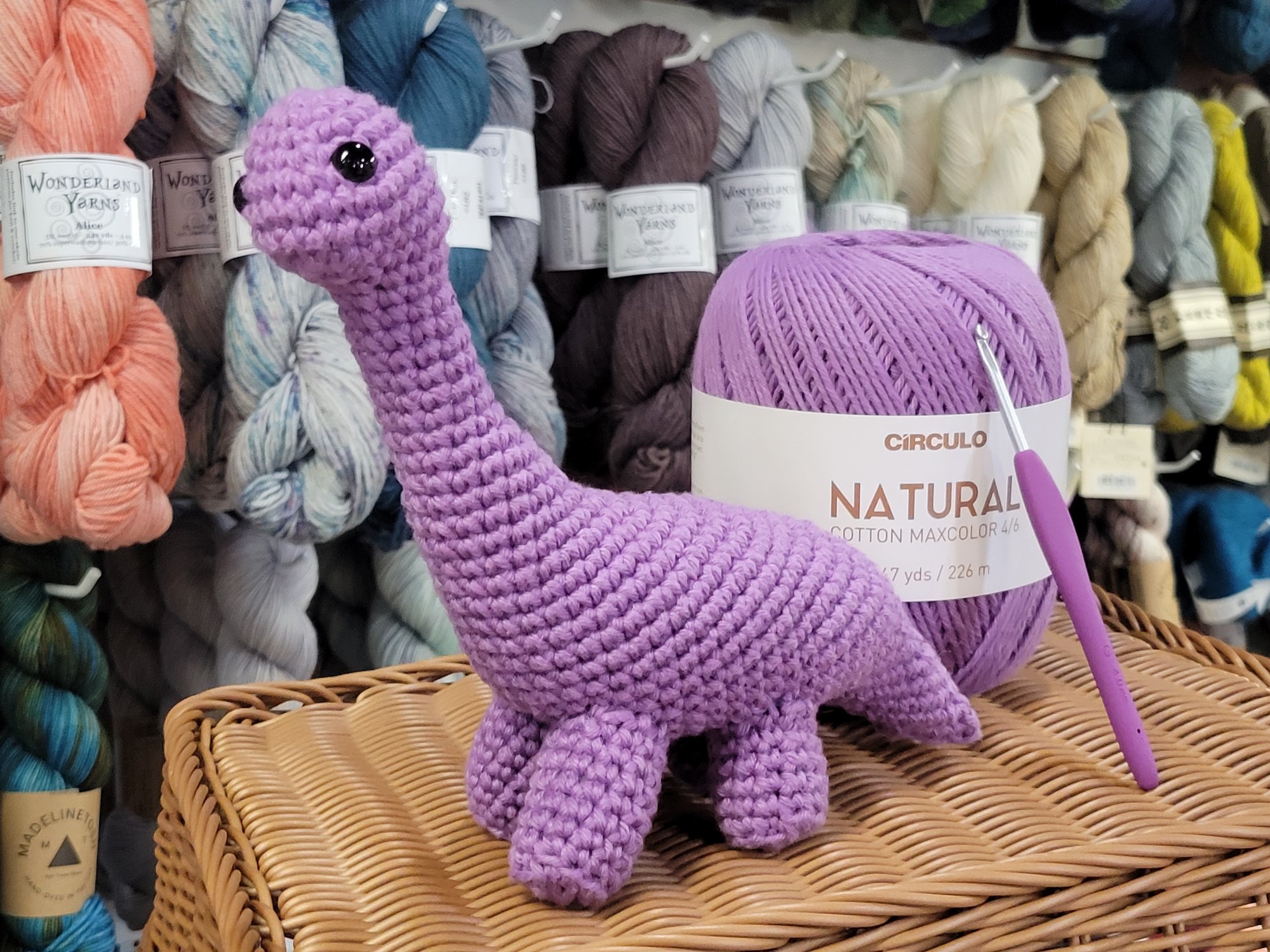 dino amigurumi