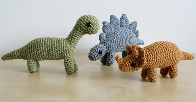 Dinossauros Amigurumi: Ideias Criativas para Decoração Infantil