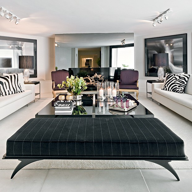 como organizar móveis em sala pequena