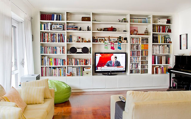 como organizar móveis em sala pequena