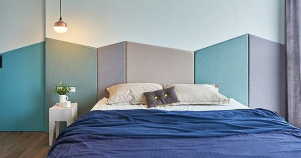 cabeceira de cama DIY barata e fácil