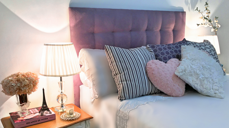 DIY headboard upholstery tutorial