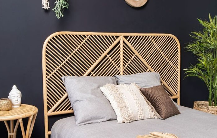 diy cabeceira de cama estofada