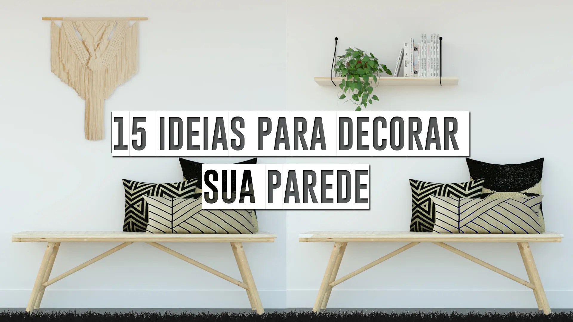 mesa de centro diy concreto pinus