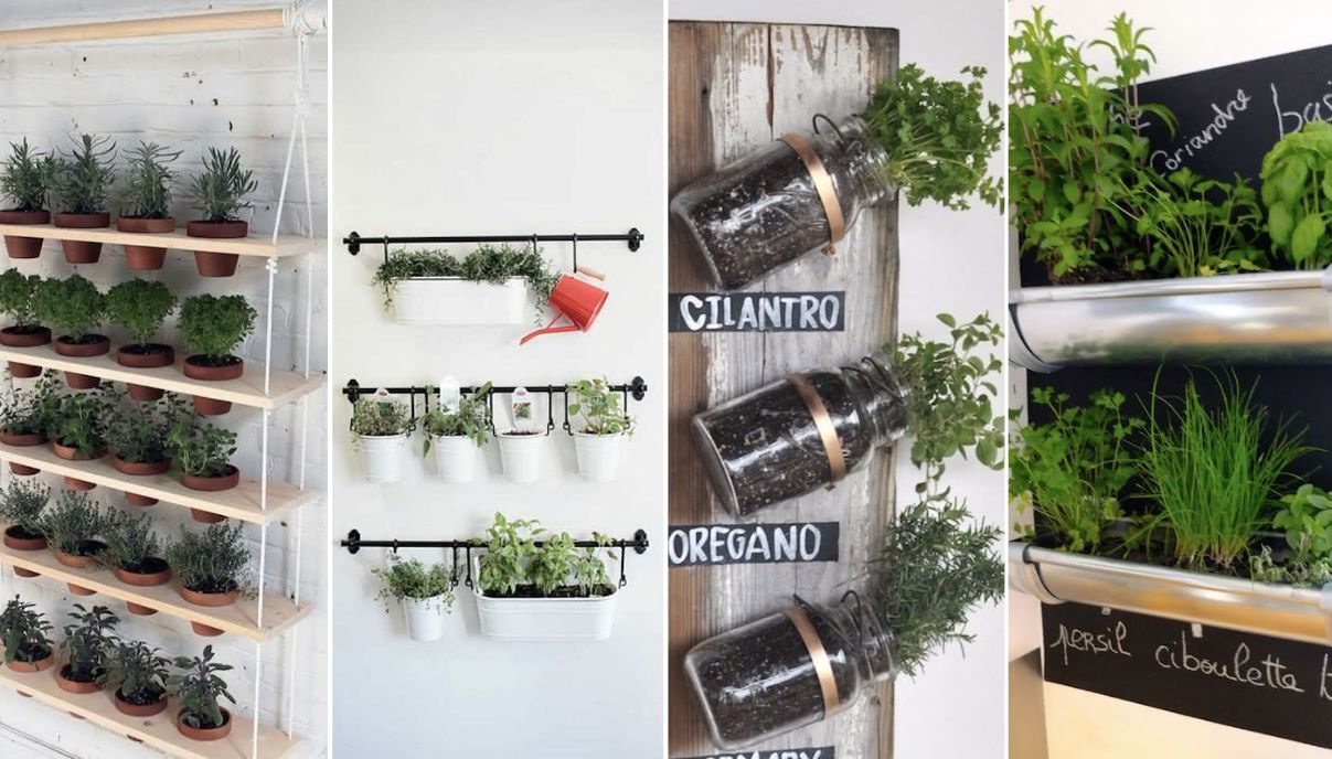 como fazer horta vertical em apartamento