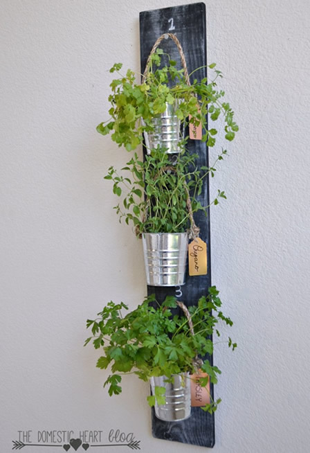 horta vertical caseira