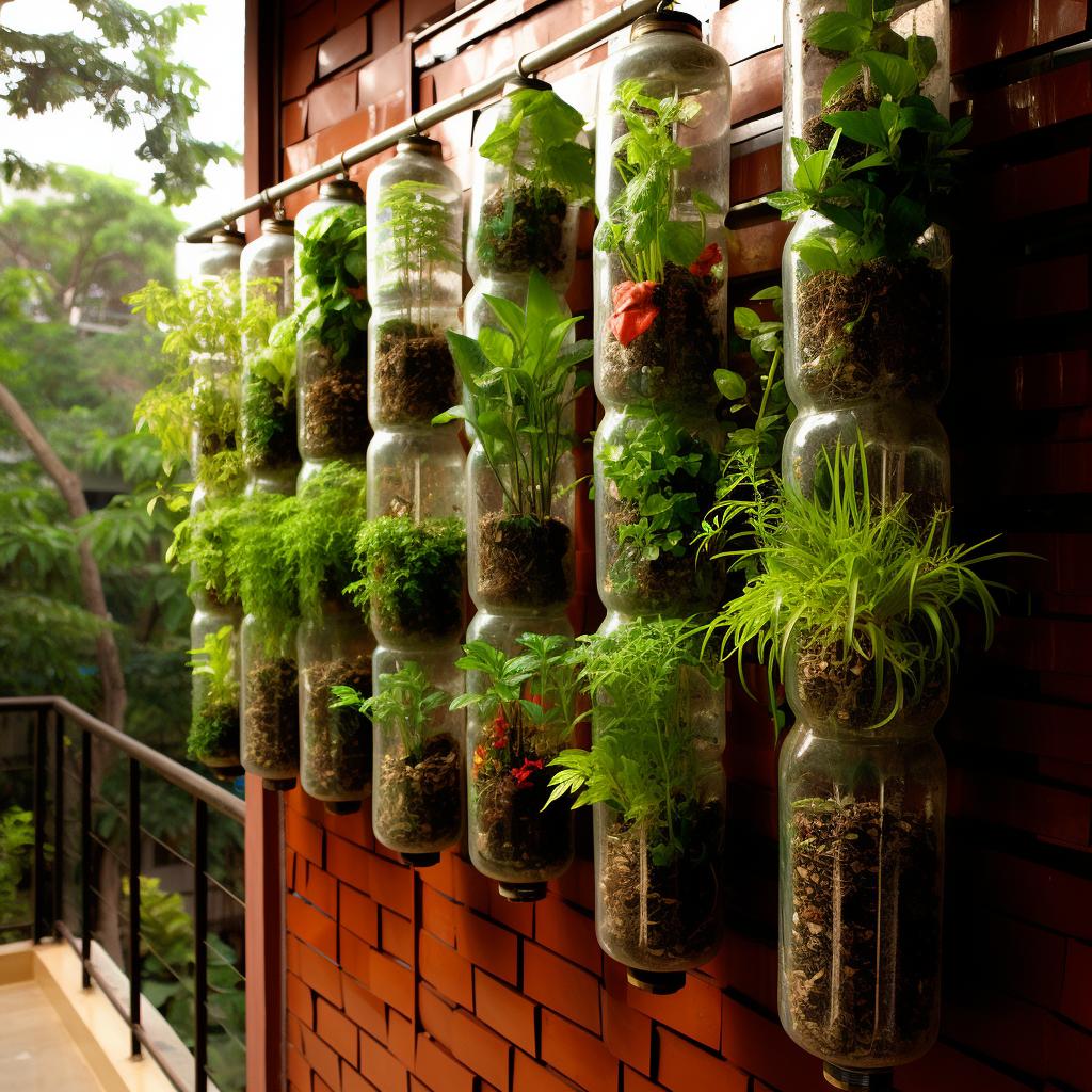 diy horta vertical apartamento