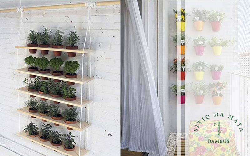 como fazer horta vertical em apartamento