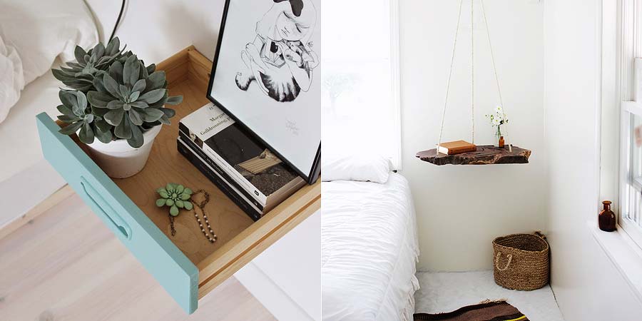 mesinha de cabeceira suspensa barata