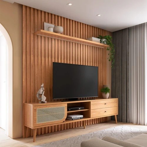 instalação de painel de tv caseiro