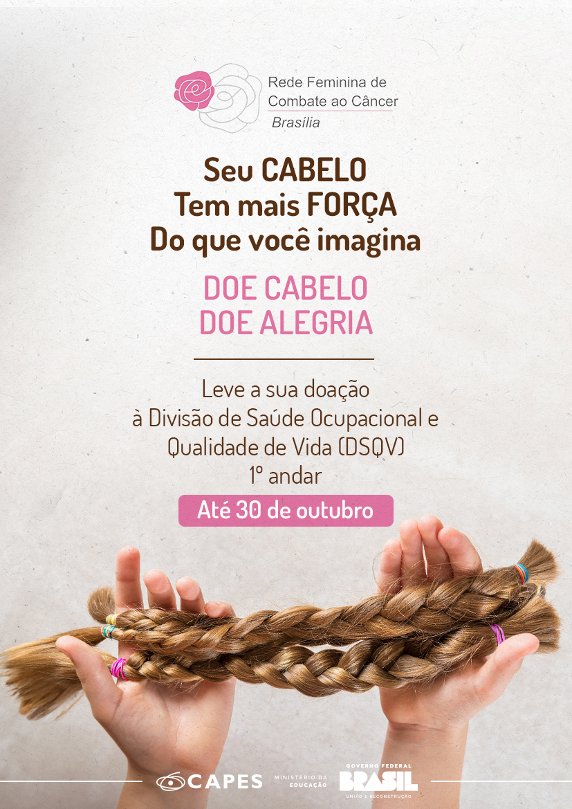 doação de cabelo