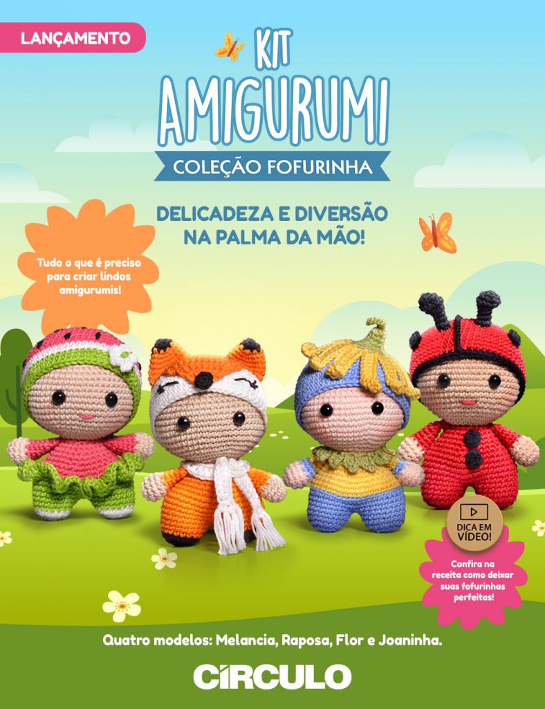 Ideias criativas de embalagens de baixo custo para amigurumis