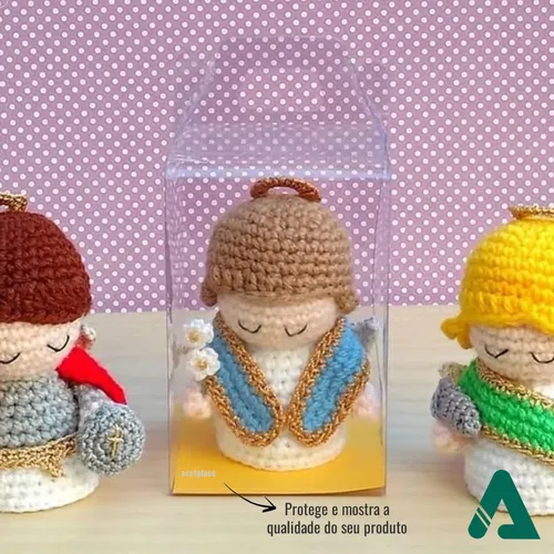 Ideias criativas de embalagens de baixo custo para amigurumis