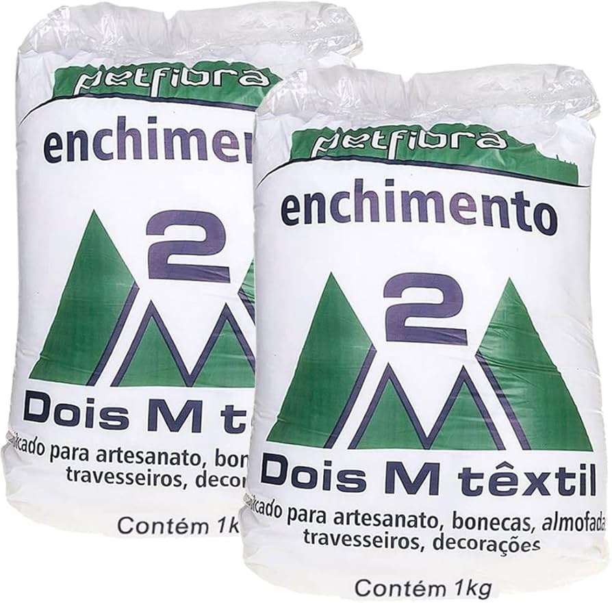 enchimento para amigurumi