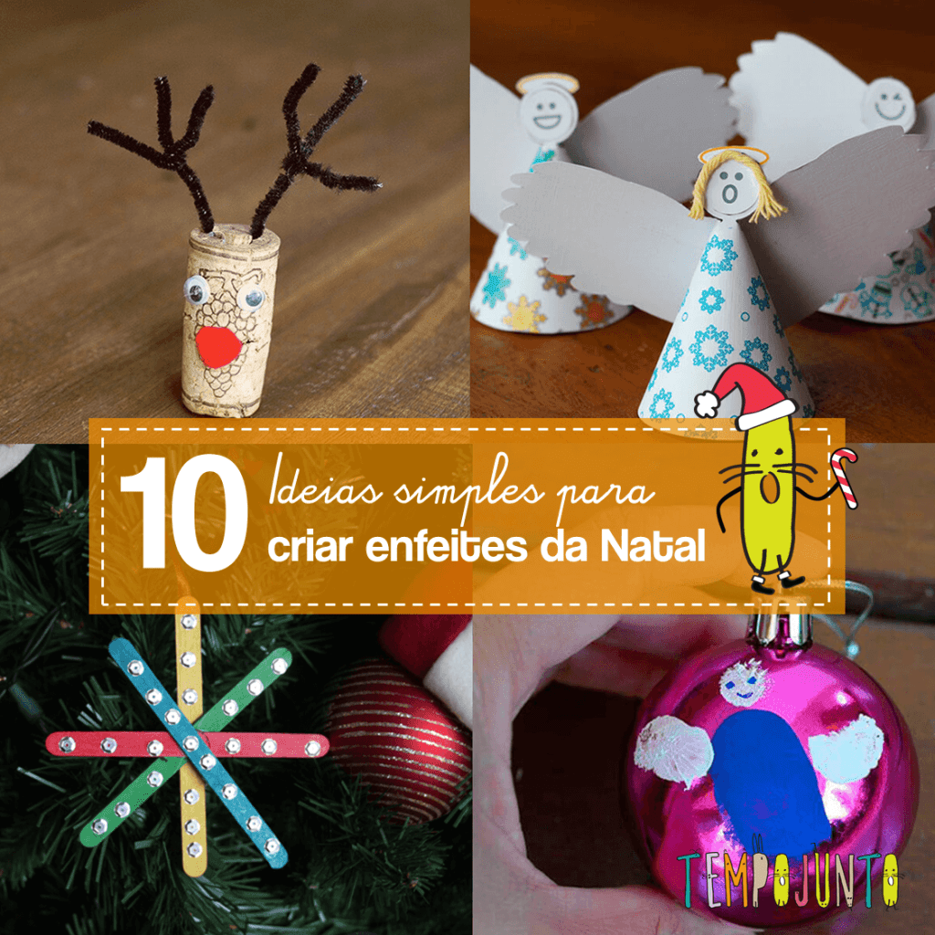 como fazer enfeites de natal baratos e criativos