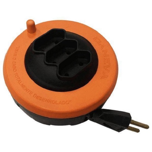 risco de usar extensão enrolada