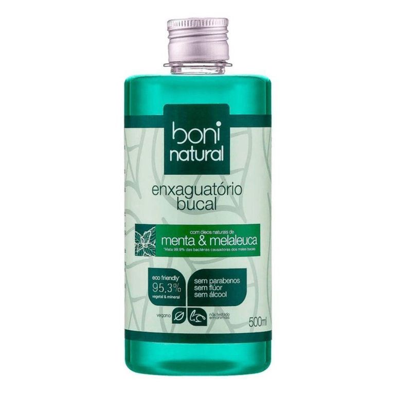 enxaguante bucal natural
