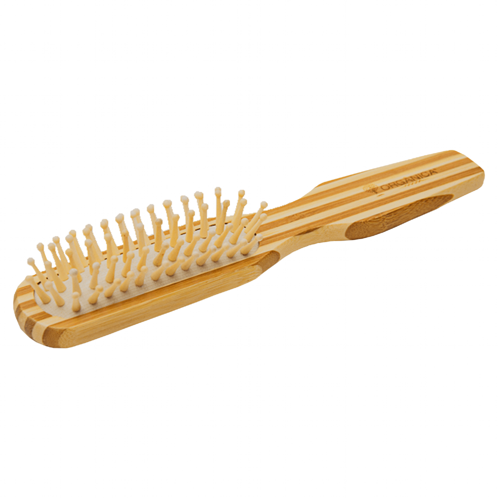 benefícios da escova de bambu para cabelo