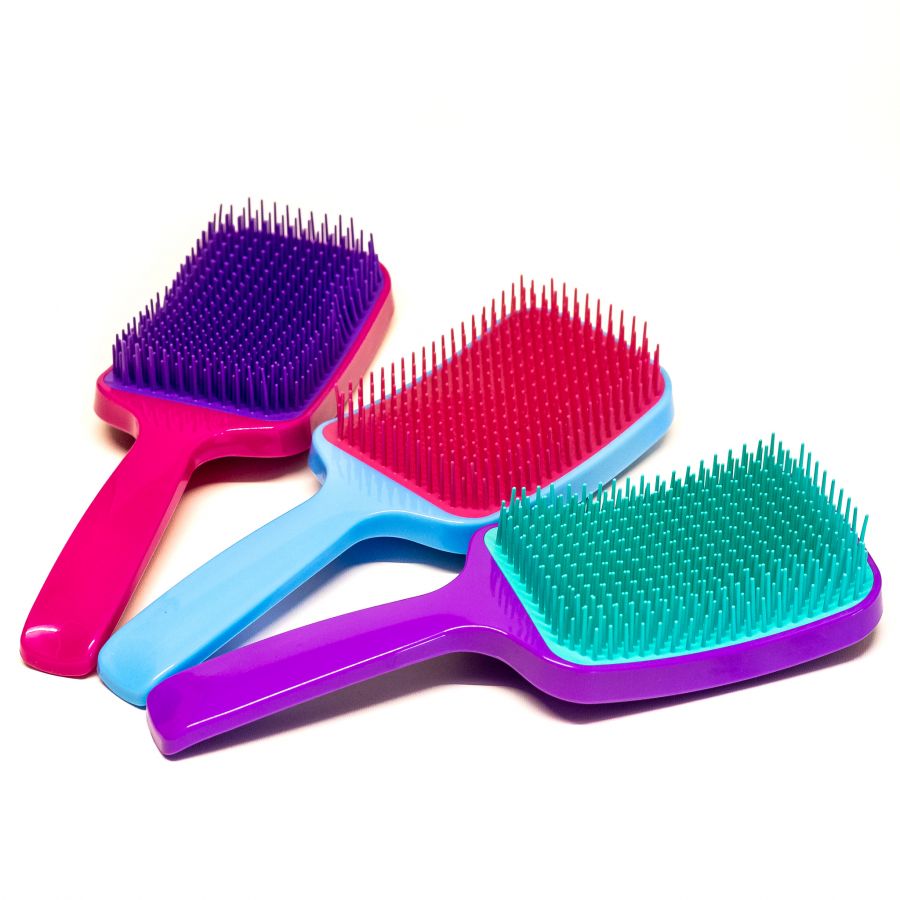 escova para desembaraçar cabelo fino