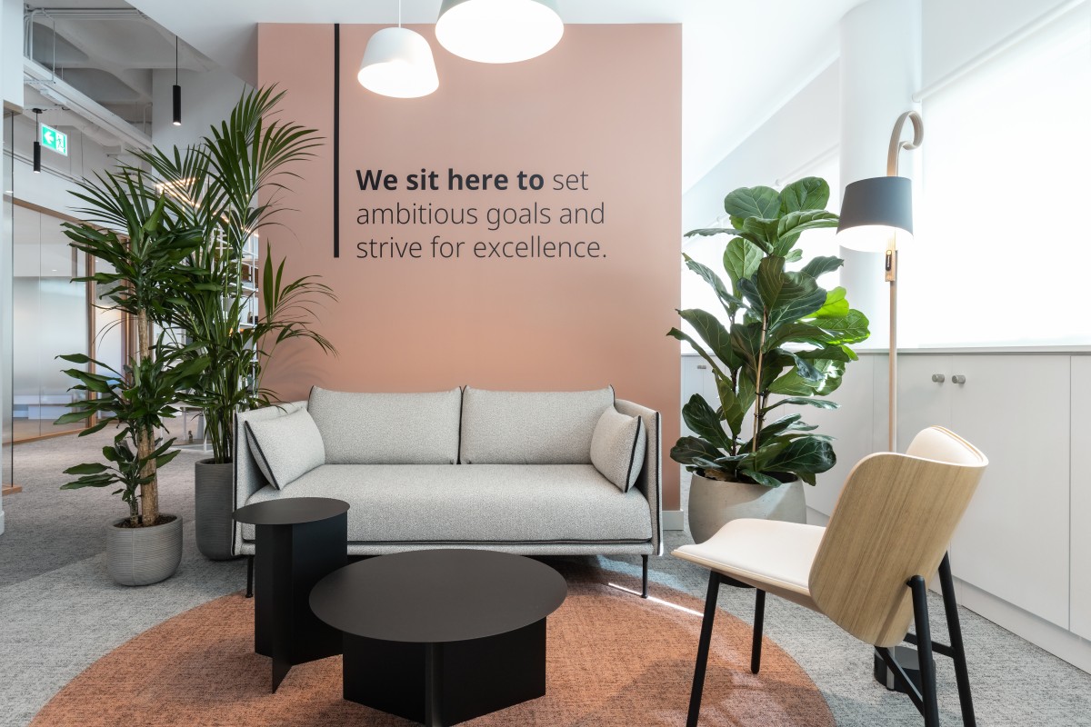 layout escritório inteligente