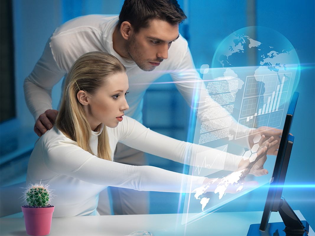 colaboração remota e presencial