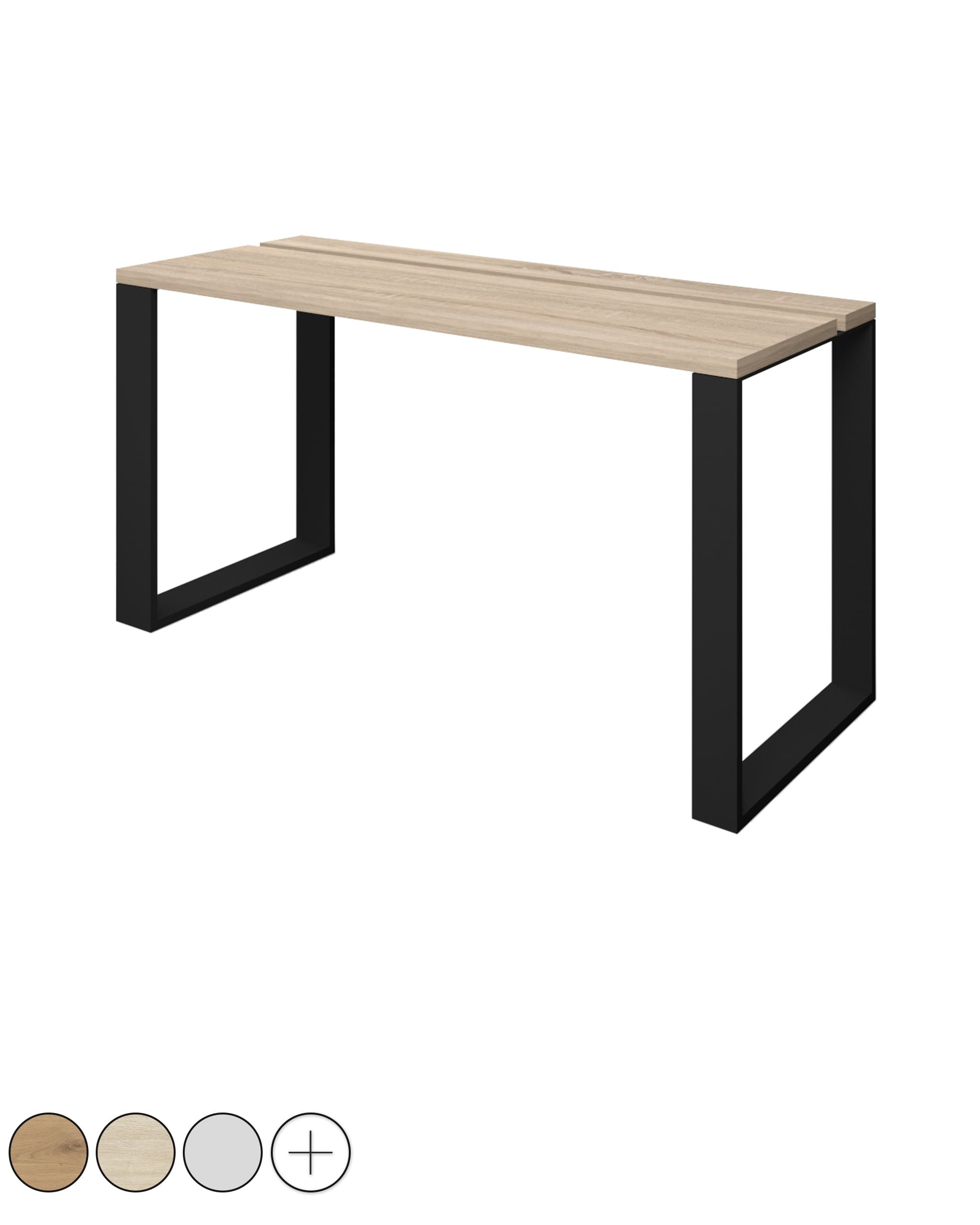 decoração de escritório minimalista industrial