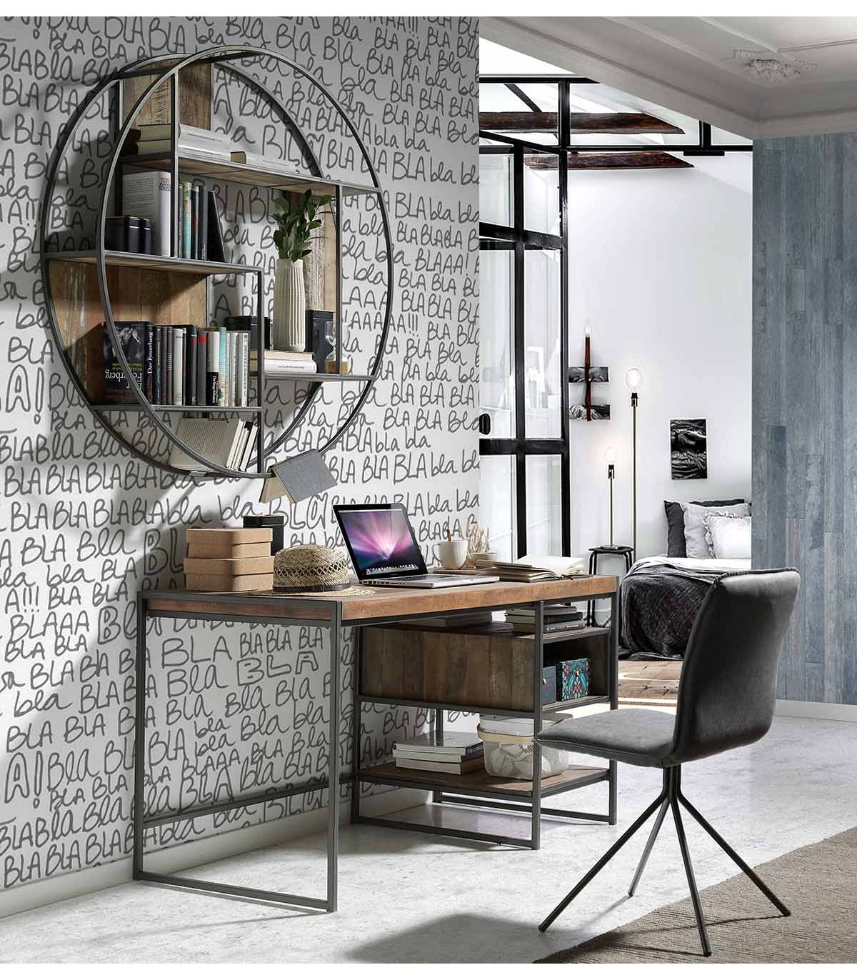 estilo de fábrica em ambientes corporativos